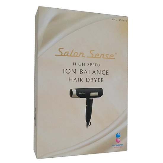 【新品】KOIZUMI　ハイスピードイオンバランスドライヤー Salon Sense　KHD-9970/K　ブラック