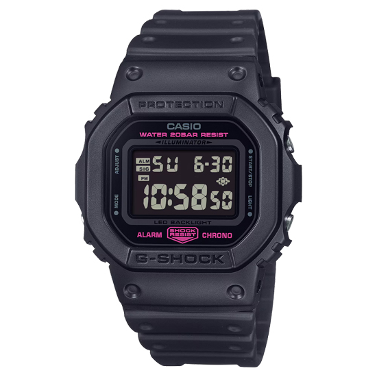 【新品】CASIO　腕時計 G-SHOCK　DW-5600PK-1JR