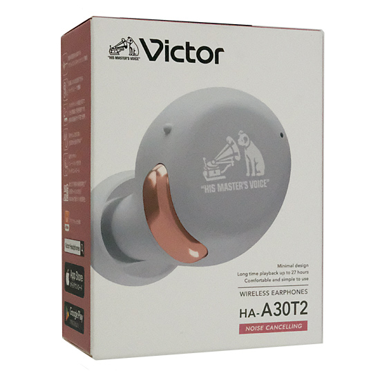 【新品】JVC　完全ワイヤレスイヤホン Victor　HA-A30T2-P　ピンク