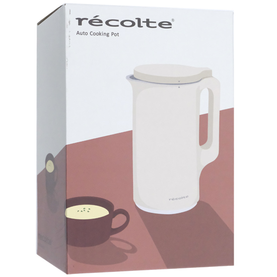 【新品】レコルト　自動調理ポット Auto Cooking Pot　RSY-2(W)　クリームホワイト