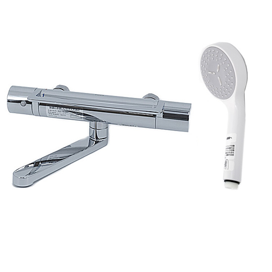 【新品】TOTO　壁付サーモスタット混合水栓(コンフォートウエーブ1モード)　TBY01405J1