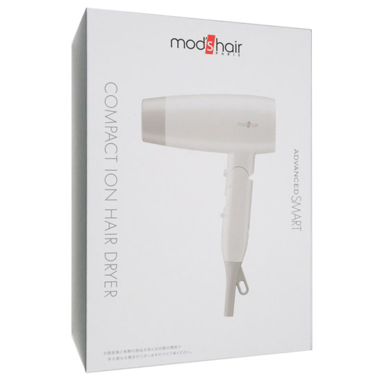 【新品】モッズ・ヘア　コンパクトイオンヘアードライヤー ADVANCED SMART MHD-1234-W　ホワイト
