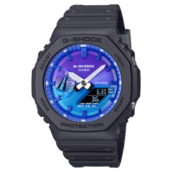 【新品】CASIO　腕時計 G-SHOCK Flame insideシリーズ　GA-2100FL-1AJF