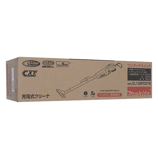 【新品】マキタ　充電式クリーナ　CL108FDSTW