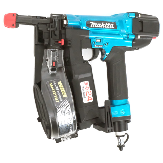 【新品】マキタ　高圧エアビス打ち機　AR412HRM　青
