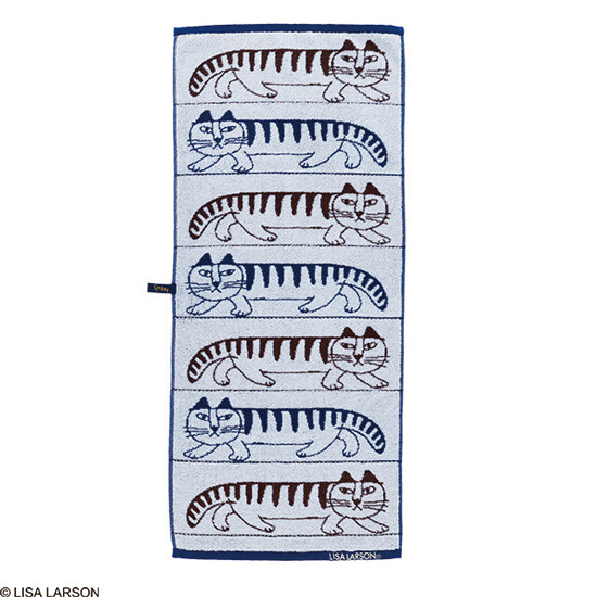 【新品】【新品(開封のみ)】 丸眞　LISA LARSON リサ・ラーソン スパイキー フェイスタオル　6905015800