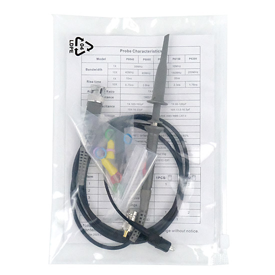 【新品】オシロスコープ プローブ P6000 Oscilloscope Probe 1X & 10X