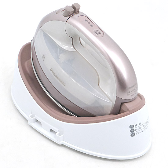 【新品】Panasonic　コードレススチームアイロン NI-WL709-PC　ピンクベージュ