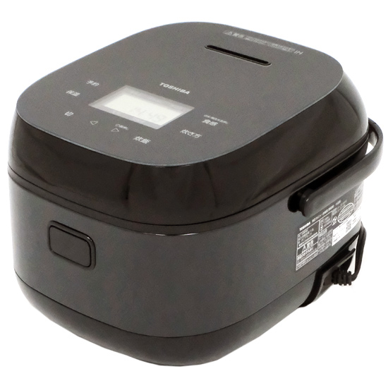 【新品】TOSHIBA　IHジャー炊飯器 5.5合炊き RC-10BHW(K)　ブラック