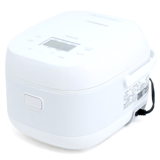 【新品】TOSHIBA　IHジャー炊飯器 5.5合炊き RC-10BHW(W)　ホワイト