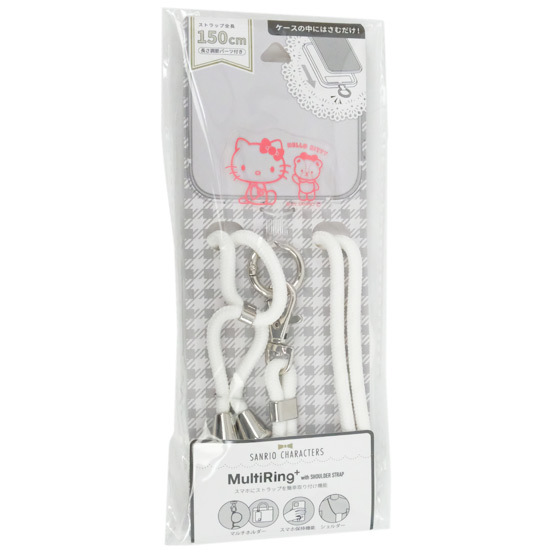 【新品】グルマンディーズ　マルチリングプラス ストラップセット ハローキティ SANG-260KT