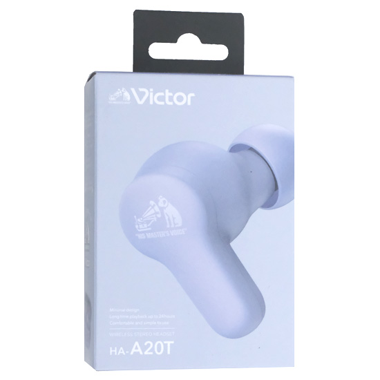 【新品】JVC　完全ワイヤレスイヤホン Victor　HA-A20T-V　パープル