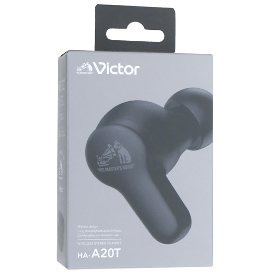 【新品】JVC　完全ワイヤレスイヤホン Victor　HA-A20T-B　ブラック