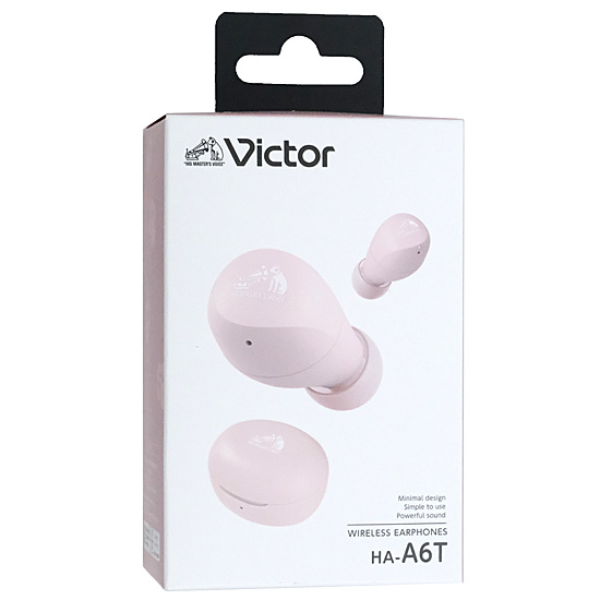 【新品】JVC　完全ワイヤレスイヤホン Victor　HA-A6T-P　ピンク