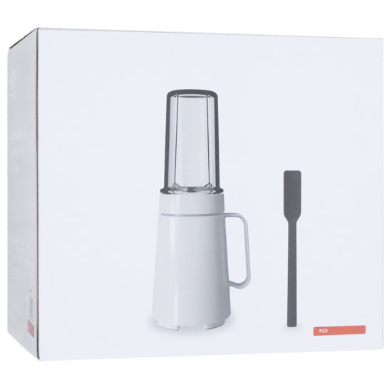 【新品】プラスマイナスゼロ　クッキングミキサー　XKM-B010(R)　レッド