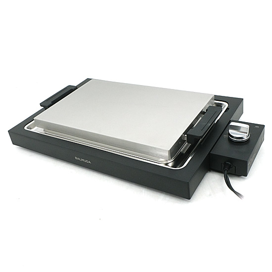 【新品】BALMUDA　ホットプレート BALMUDA The Plate Pro(バルミューダ ザ・プレート プロ)　K10A-BK　ブラック