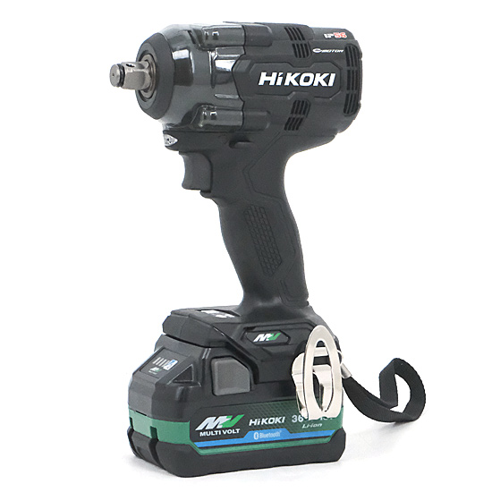 【新品】HiKOKI　コードレスインパクトレンチ 36V　WR36DH (2XPBSZ)　ストロングブラック