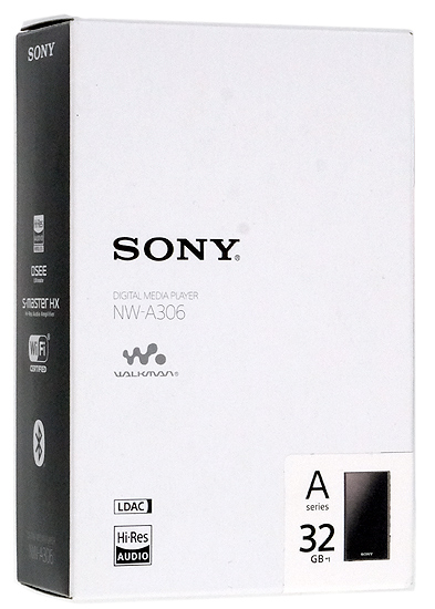 【新品】SONY　ウォークマン Aシリーズ　NW-A306(B)　ブラック/32GB