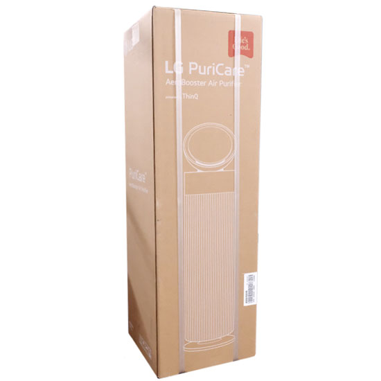 【新品】LGエレクトロニクス　空気清浄機 LG PuriCare AeroBooster　AS557GSY0　アイボリー