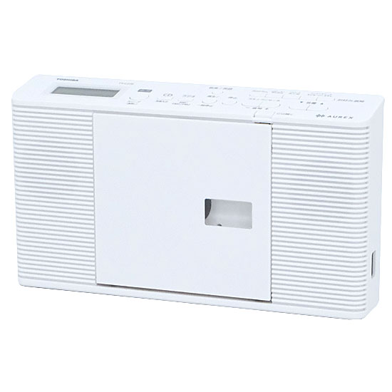 【新品】TOSHIBA　CDラジオ AUREX　TY-C270(W)　ホワイト