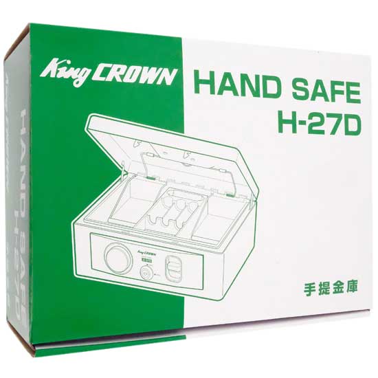 【新品】日本アイ・エス・ケイ　手提金庫 ダイヤル付 A5　H-27D