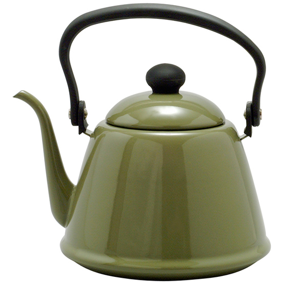 【新品】野田琺瑯　ドリップケトル II 2.0L　DK-200OL　オリーブ