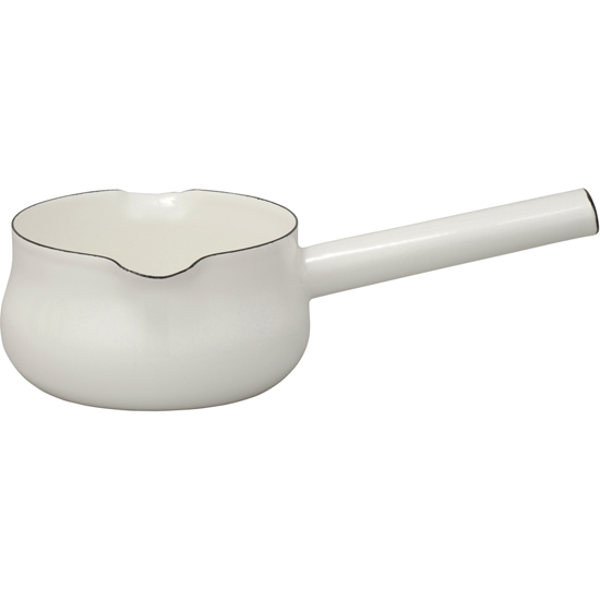 【新品】野田琺瑯　LUKE ミルクパン 15cm　LK-15M　ホワイト