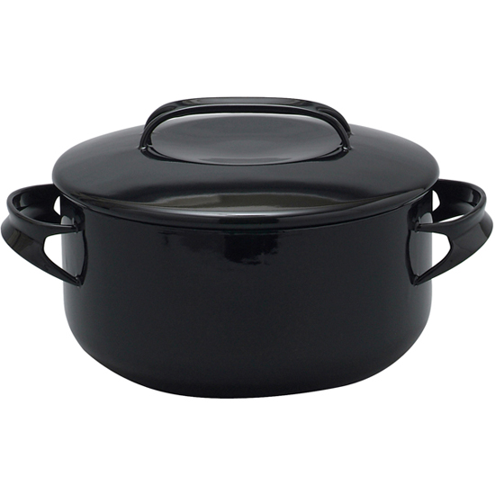 【新品】野田琺瑯　NOMAKU キャセロール 20cm　NOM-20TBK　ブラック