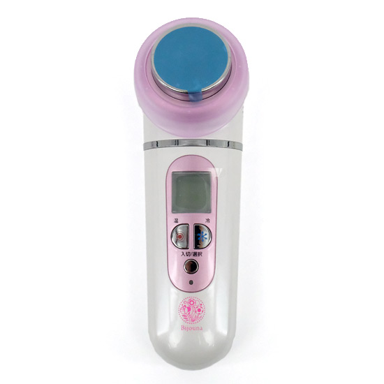 【新品】【新品(開封のみ・箱きず・やぶれ)】 コイズミ　温冷美顔器 Bijouna KBE-1610/P