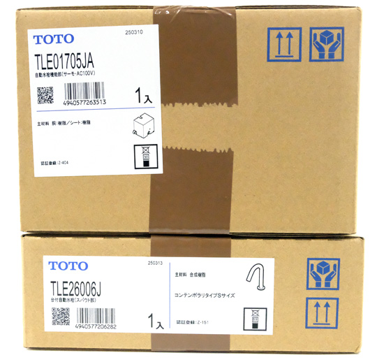 【新品】TOTO　台付自動水栓 アクアオート　TLE26SS2A