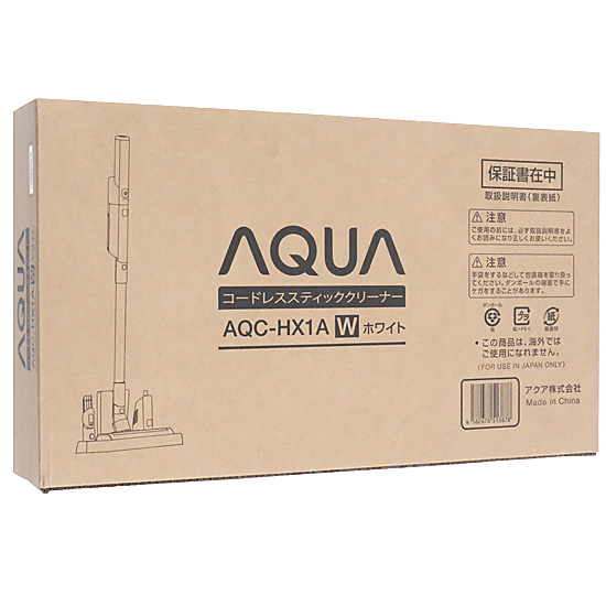 【新品】AQUA　コードレススティッククリーナー HANDY DUO! STICK　AQC-HX1A-W　ホワイト