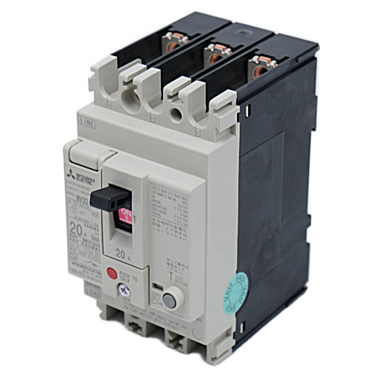 【新品】【新品(開封のみ・箱きず・やぶれ)】 三菱電機　漏電遮断器 Fstyle 高調波・サージ対応形　NV32-SVF 3P 20A 100-440V 30MA