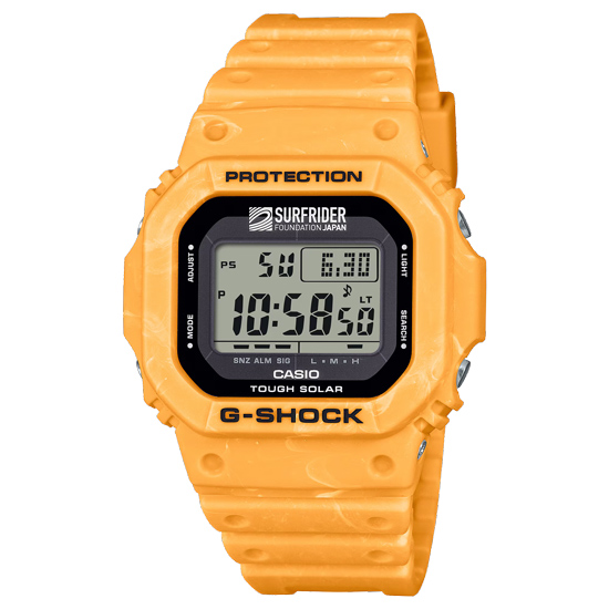 【新品】CASIO　腕時計 G-SHOCK サーフライダー・ファウンデーション・ジャパン コラボレーションモデル　G-5600SFJ-9JR