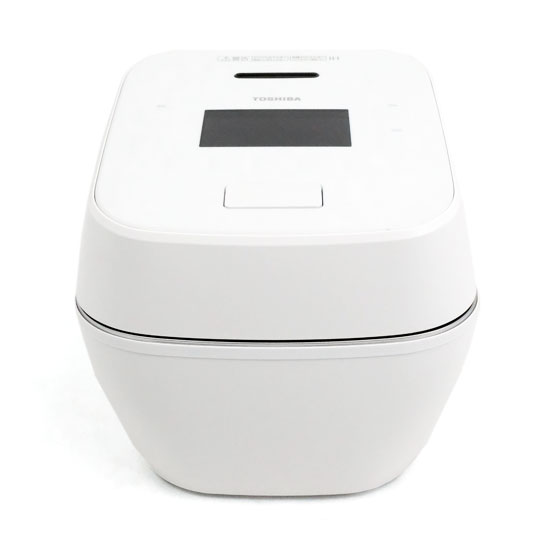 【新品】TOSHIBA　真空圧力IH炊飯器 5.5合炊き　RC-10SGX(W)　グランホワイト
