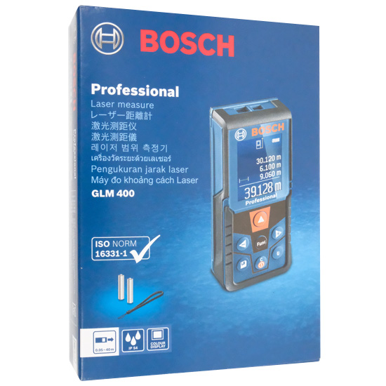 【新品】【新品(開封のみ)】 BOSCH　レーザー距離計　GLM400