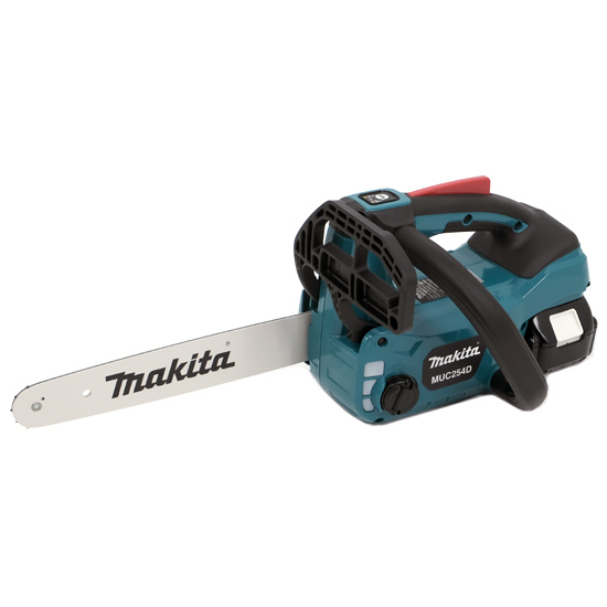 【新品】【新品訳あり】 マキタ　充電式チェンソー　MUC254DRGX　青　バッテリー1個なし