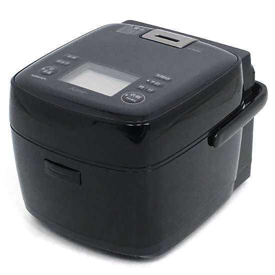 【新品】【新品(開封のみ)】 三菱電機　IHジャー炊飯器 備長炭 炭炊釜 3.5合炊き　NJ-SE06H-B　黒曜