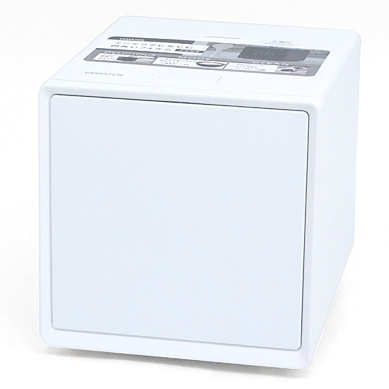 【新品】YAMAZEN　キューブ型マイコンジャー炊飯器 2合炊き　NEJS-025CM(W)　ホワイト