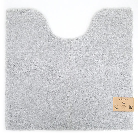 【新品】【新品(開封のみ)】 センコー　トイレマット S.D.S B.B.collection クッショニー3 約70×70cm　70046　グレー