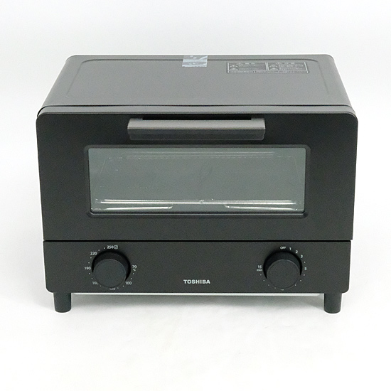 【新品】【新品(開封のみ)】 TOSHIBA　オーブントースター　HTR-W5(K)　ブラック