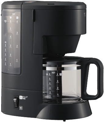 【新品】ZOJIRUSHI　珈琲通 コーヒーメーカー　EC-MA60-BA　ブラック