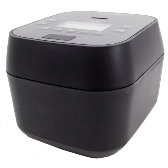 【新品】TOSHIBA　真空圧力IH炊飯器 5.5合炊き　RC-10HGX(K)　グランブラック