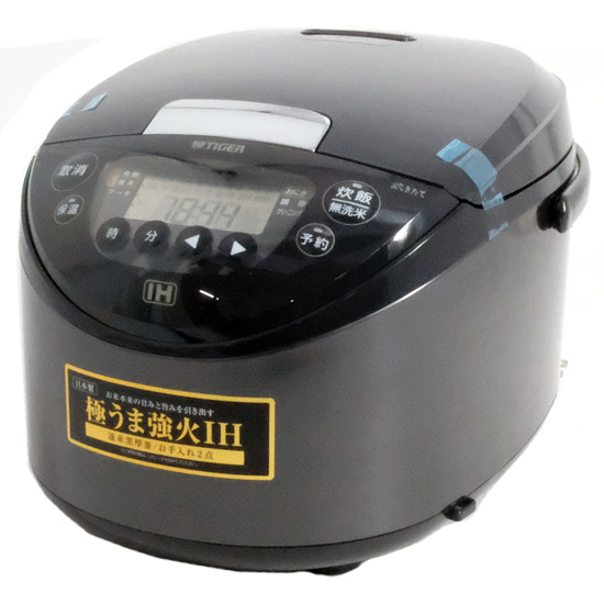 【新品】TIGER　IHジャー炊飯器 炊きたて 10合炊き　JPW-M180-KV　モーブブラック