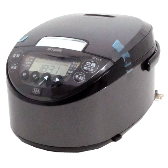 【新品】TIGER　IHジャー炊飯器 炊きたて 5.5合炊き　JPW-L100-HD　ダークグレー