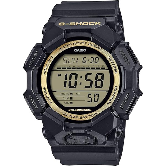 【新品】CASIO　腕時計 G-SHOCK Black and Gold Series　GD-010GB-1A9JF
