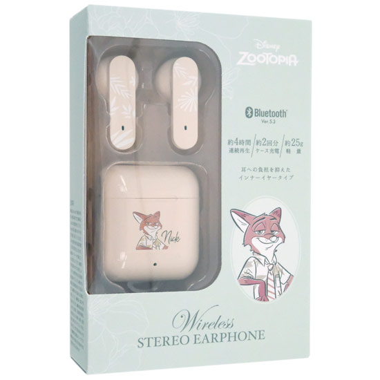 【新品】PGA　完全ワイヤレス ステレオイヤホン インナーイヤータイプ Premium Style　PG-DBTE18TW8ZTP　ニック