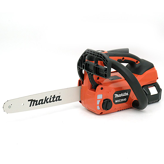 【新品】【新品(開封のみ)】 マキタ　充電式チェンソー　MUC254DGXR　赤