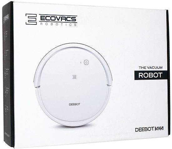 【新品】【新品(開封のみ)】 ECOVACS　ロボット掃除機　DEEBOT505 DC3G.11