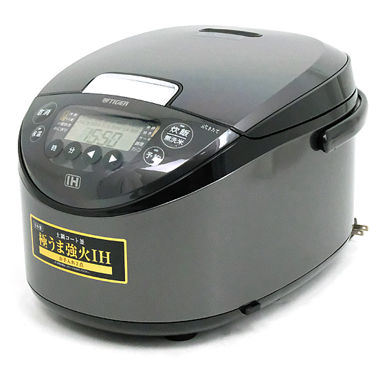 【新品】TIGER　IHジャー炊飯器 炊きたて 10合炊き　JPW-L180-HD　ダークグレー