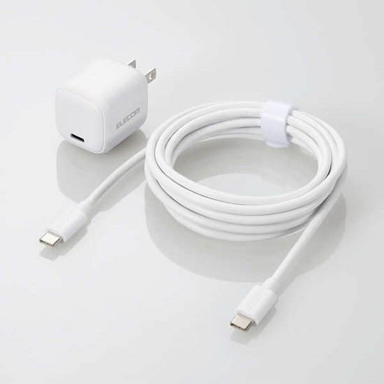 【新品】ELECOM　USB Power Delivery 30W AC充電器 MPA-ACCP8230WH　ホワイト